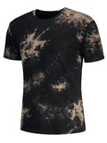 Fashion Short Sleeve Tie-Dyed Tee