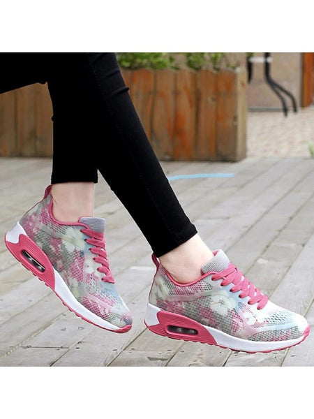 Trendy Air Cushion Multicolor Athletic Shoes