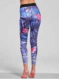 Gorgeous Floral Patterned Stretchy Yoga Leggings
