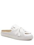 Gorgeous Faux Leather Bowknot Slip On Flats