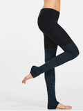 Gorgeous Color Block Overlength Ruched Sporty Leggings
