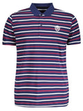Trendy Stripe Polo Shirt