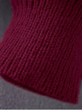 Fashion Cut Out Chunky Choker Sweater