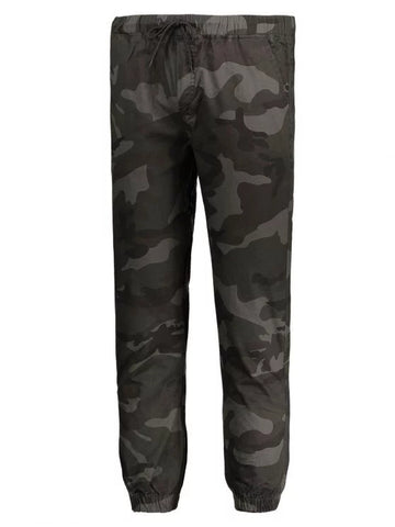 Trendy Drawstring Camo Jogger Pants