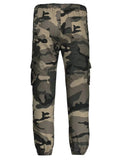 Trendy Drawstring Camouflage Jogger Pants