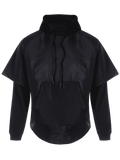 Trendy Pocket Top and Hoodie Set