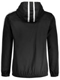Pretty Graphic Patch Stripe Windbreaker Jacket
