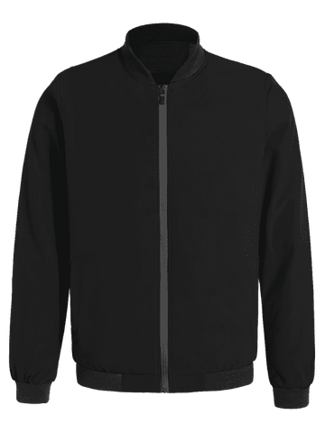 Fun Animal Embroidered Bomber Jacket