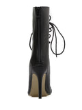 Trendy Pointed Toe Stiletto Criss Cross Boots