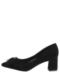 Trendy Metal Buckle Strap Pointed Toe Pumps