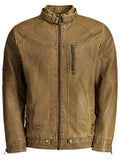 Gorgeous Faux Leather Mens Biker Jacket
