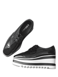 Cheap Stitching Wingtip Wedge Shoes