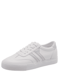 Trendy Striped Contrasting Color Skate Shoes