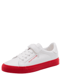 Fashion Letter Contrasting Color Skate Shoes