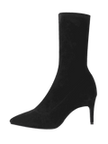 Trendy Pointed Toe Stiletto Mid Calf Boots