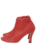 Trendy Stiletto Back Zip Pointed Toe Boots