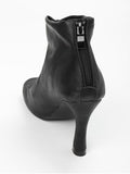 Trendy Stiletto Back Zip Pointed Toe Boots