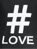 Trendy Graphic Love Sweater