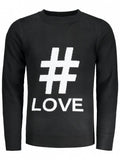 Trendy Graphic Love Sweater