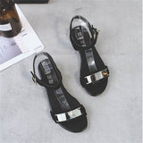Glamorous Decorative Low Heel Sandals