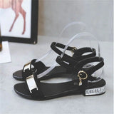 Glamorous Decorative Low Heel Sandals