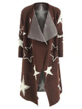 Romantic Pattern Duster Knit Cardigan