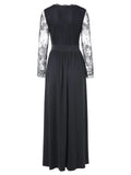 Elegance Long Sleeve Maxi Formal Dress