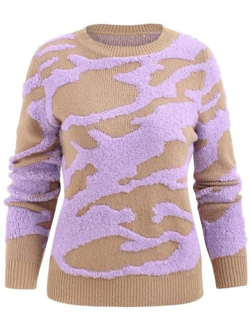 Elegant Ribbed Pullover Sweater