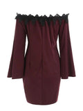 Long Sleeve Plus Size Bodycon Dress
