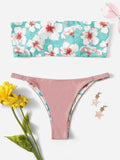 Little Flower Floral Bandeau Bikini