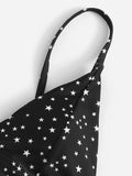 Black Star Cami Bikini Set