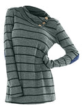 Queenly Long Sleeve Button Sweater