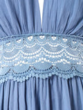 Fairy Tale Crochet Insert A Line Dress