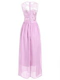 Marvelous Insert Maxi Party Dress