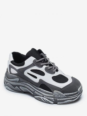 Fashion  Thick Heel Sneakers