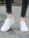 Charming Printed Lace-up Sport Shoes
