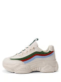 Adorable Block Stripe Platform Sneakers