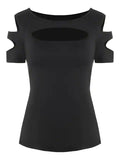 Graceful Cut Out T-shirt