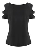 Graceful Cut Out T-shirt