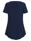 Fashion Hem Pleated Tunic