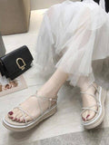 New Ankle Buckle Strap Sandals