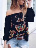 Trendy Shirt Embroidered Blouses