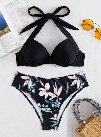 HARD-CLAD STEEL SUPPORTING SWIMSUIT BIKINI