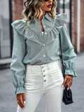 WOMEN FASHION STRIPED TOP SHIRT