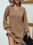 LEISURE V-STRIPED PULLOVER SWEATER