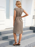 FASHION PRINTED LEISURE HOLIDAY DRESS