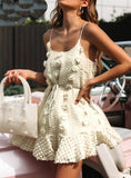 Elegant Spaghetti Strap Short Party Dresses