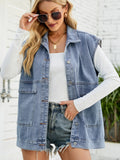 COWBOY SLEEVELESS VEST TOP