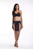 WOMEN TOP SKIRT TWO-PIECE DRESS