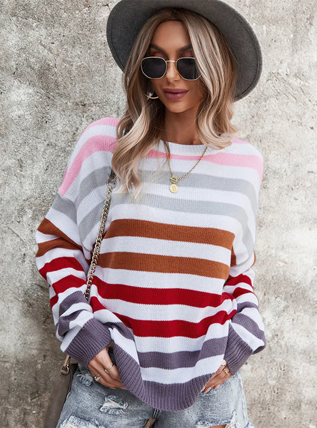 AUTUMN AND WINTER LONG-SLEEVED SWEATER